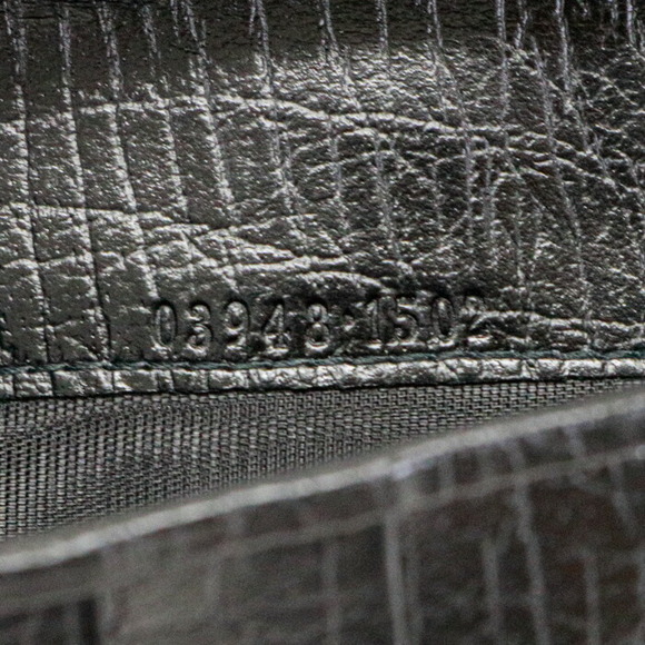 Gucci Continental Wallet Leather Long Bifold Flap Card Slots Black - Picture 5 of 8